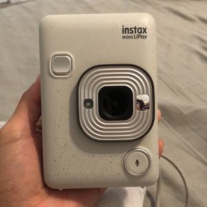 Instax Mini LiPlay Stone White